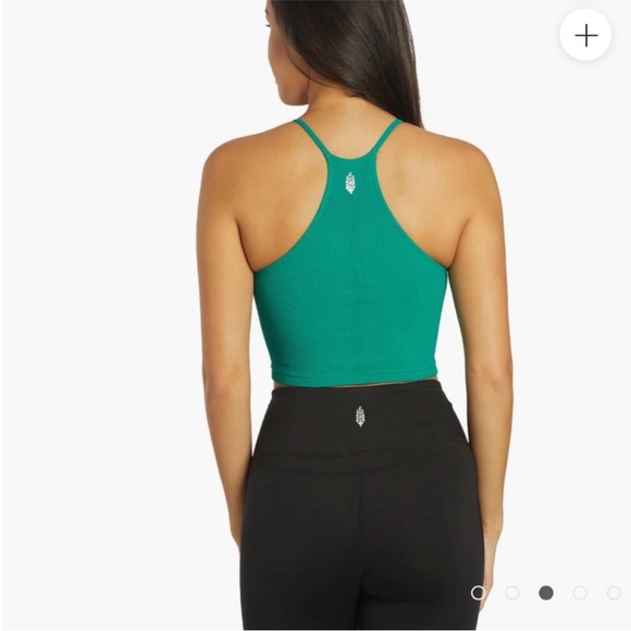 NWT FP Movement cardinal ribbed racerback crop tank - Picture 4 of 8